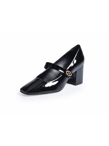 Scarpin Capodarte Mary Jane Verniz Preto