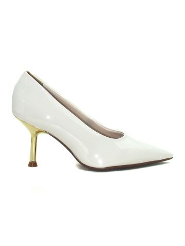 Scarpin Von Hits Verniz Off White